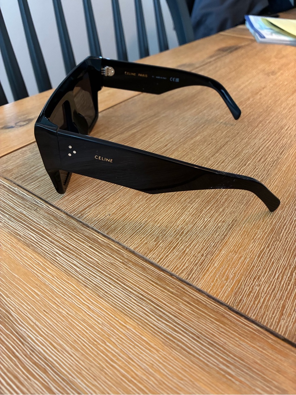 CELINE Bold 3 Dots Square Sunglasses - Picture 5 of 9